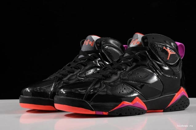 Rep Jordan Black 7 Air 313358-006 Patent Retro 0807